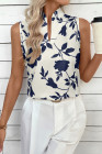 EVALESS Tank Tops for Women 2026 Casual V Neck Sleeveless Summer Tops Floral Print Tank Top Spring Fashion Shirts Blouses