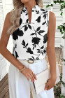 EVALESS Tank Tops for Women 2026 Casual V Neck Sleeveless Summer Tops Floral Print Tank Top Spring Fashion Shirts Blouses