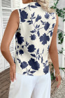 EVALESS Tank Tops for Women 2026 Casual V Neck Sleeveless Summer Tops Floral Print Tank Top Spring Fashion Shirts Blouses