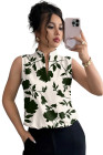EVALESS Tank Tops for Women 2026 Casual V Neck Sleeveless Summer Tops Floral Print Tank Top Spring Fashion Shirts Blouses