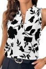 EVALESS Tank Tops for Women 2026 Casual V Neck Sleeveless Summer Tops Floral Print Tank Top Spring Fashion Shirts Blouses