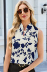 EVALESS Tank Tops for Women 2026 Casual V Neck Sleeveless Summer Tops Floral Print Tank Top Spring Fashion Shirts Blouses