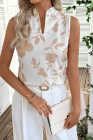 EVALESS Tank Tops for Women 2026 Casual V Neck Sleeveless Summer Tops Floral Print Tank Top Spring Fashion Shirts Blouses
