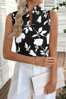 EVALESS Tank Tops for Women 2026 Casual V Neck Sleeveless Summer Tops Floral Print Tank Top Spring Fashion Shirts Blouses