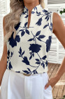 EVALESS Tank Tops for Women 2026 Casual V Neck Sleeveless Summer Tops Floral Print Tank Top Spring Fashion Shirts Blouses