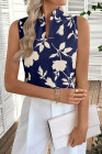 EVALESS Tank Tops for Women 2026 Casual V Neck Sleeveless Summer Tops Floral Print Tank Top Spring Fashion Shirts Blouses