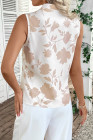 EVALESS Tank Tops for Women 2026 Casual V Neck Sleeveless Summer Tops Floral Print Tank Top Spring Fashion Shirts Blouses