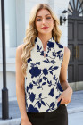 EVALESS Tank Tops for Women 2026 Casual V Neck Sleeveless Summer Tops Floral Print Tank Top Spring Fashion Shirts Blouses
