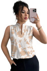 EVALESS Tank Tops for Women 2026 Casual V Neck Sleeveless Summer Tops Floral Print Tank Top Spring Fashion Shirts Blouses