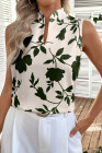 EVALESS Tank Tops for Women 2026 Casual V Neck Sleeveless Summer Tops Floral Print Tank Top Spring Fashion Shirts Blouses