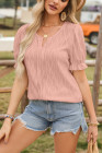 EVALESS Womens Fashion Tops Cute Puff Sleeve Blouses for Women Dressy Casual Spring Summer Clothes Outfits for 2025