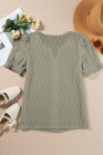 EVALESS Womens Fashion Tops Cute Puff Sleeve Blouses for Women Dressy Casual Spring Summer Clothes Outfits for 2025