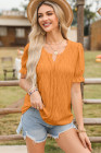 EVALESS Womens Fashion Tops Cute Puff Sleeve Blouses for Women Dressy Casual Spring Summer Clothes Outfits for 2025