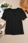 EVALESS Womens Fashion Tops Cute Puff Sleeve Blouses for Women Dressy Casual Spring Summer Clothes Outfits for 2025