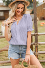 EVALESS Womens Fashion Tops Cute Puff Sleeve Blouses for Women Dressy Casual Spring Summer Clothes Outfits for 2025