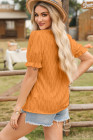 EVALESS Womens Fashion Tops Cute Puff Sleeve Blouses for Women Dressy Casual Spring Summer Clothes Outfits for 2025